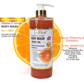 vitaminc wash long-lasting fragrance deep cleansing and moisturizing vitamin c scrub shower gel 1000ml