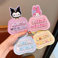 Kids' nail stickers - cute & fun kumi design, waterproof, removable, self-adhesive nail art for girls, perfect for students