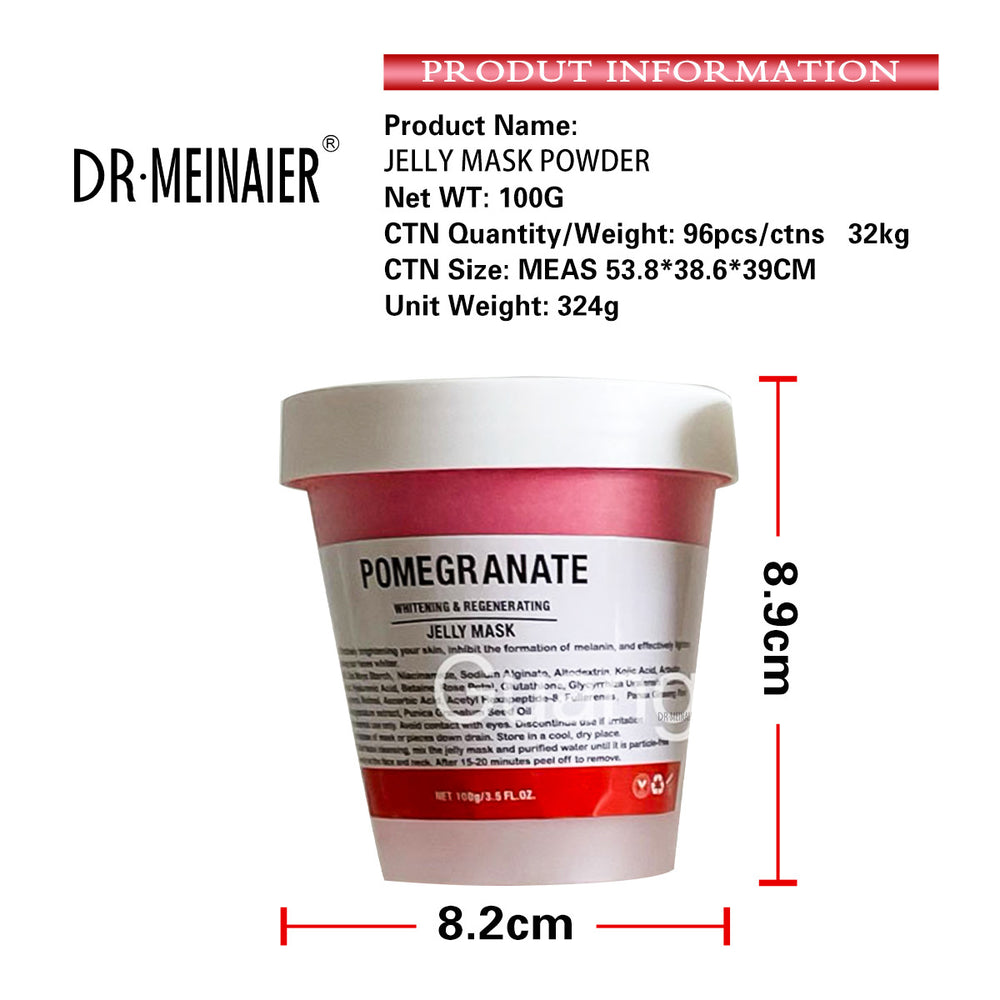 Rose petal crystal jelly mask - vampire age-defying hydrating & brightening repairing soft mask powder (for export)