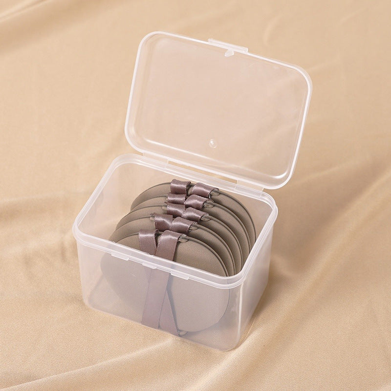 Thickenedsoft double ribbon air cushion puff dry and wet dual-use makeup application and easy to eat powder double bandage makeup puff