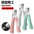 New nail clippers for thick and hard toenails - anti-splash design, large size, stainless steel, home use