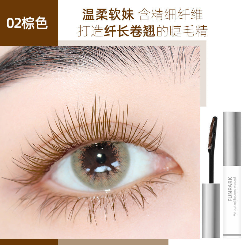 Beauty funpark slim long focus mascara women's fine comb bottom mascara slim long curl waterproof non-smudge
