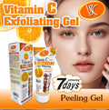 vc exfoliating dead skin gel whole body facial scrub cleansing peeling gel vitamin c peeling gel
