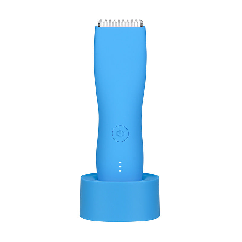 Electric men's private parts shaver, full body washable pubic hair trimmer, temu body hair shaver