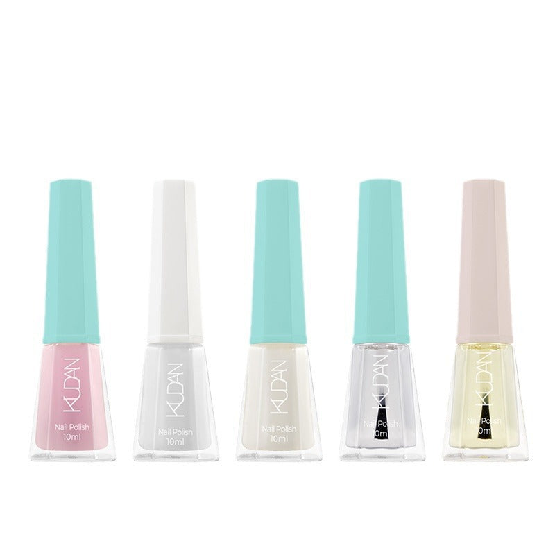 Cooldan new water-based nail polish - nude color, nail art top coat, base coat, quick-drying, peel-off, wholesale