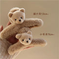 Fall and winter cartoon stuffed gripper hairpin back of head hair gripper cute fashion clip headwear girl shark clip