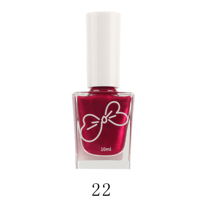 Fall and winter new color nail polish whitening oily non-peelable long-lasting nude black white nail polish wholesale