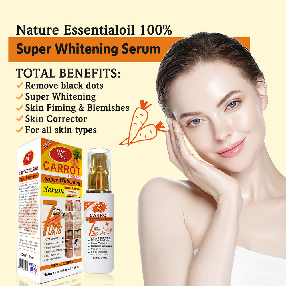 turmeric essence facial papaya essence brightening skin blackening moisturizing carrot serum essence 52ml