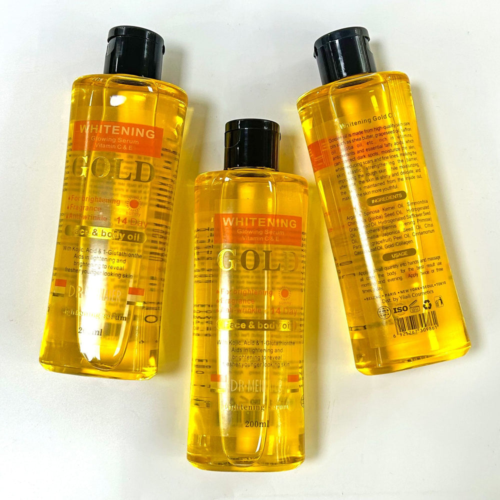 moroccan whitening oil gold oil body skin care natural plant essence massage smooth essential oil