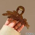 Wheat ear hairpin (coffee color)