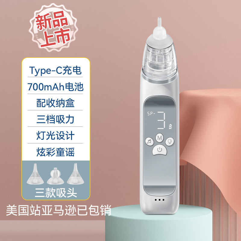 Baby nasal aspirator - electric nose cleaner for newborns, infants, and toddlers - cross-border supply