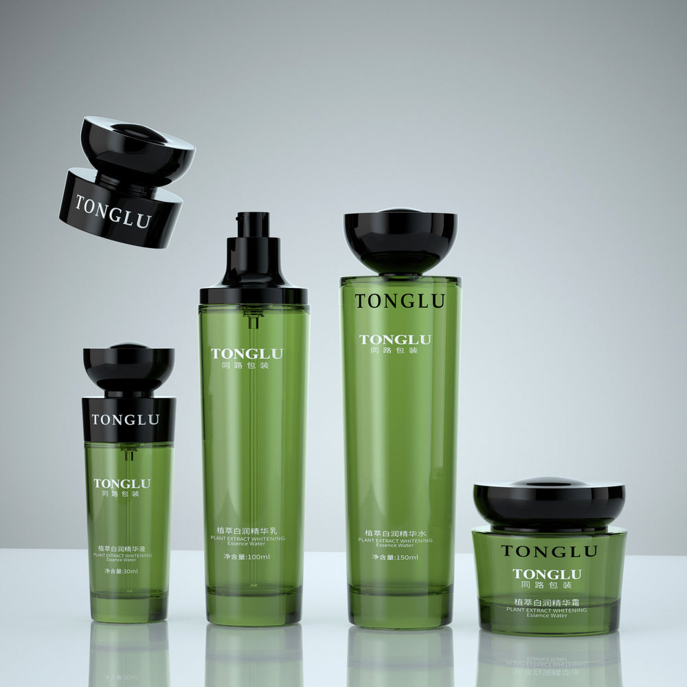 Custom oem new glass set bottles - premium cosmetic packaging: cream jars, skincare bottles, lotion bottles