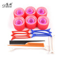 Dionylon hair curler package cross-border lazy curling barrel comb clip pvc packaging ready stock manufacturer direct supply