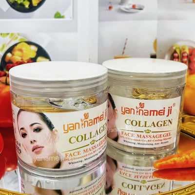 exclusive facial collagen gel hydrating, moisturizing and firming massage gel 500g export wholesale