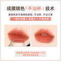 Wodwod silk mist long-lasting color-locking lip glaze - matte, waterproof, smudge-proof, everyday brightening lipstick