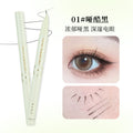 Makeup xixi ink control focus curved tip eyeliner slim waterproof non-smudge eyelashes down to lying silkworm eyeliner pen