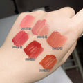 Wodwod mirror light water-permeable color-locking lip glaze clear water-gloss mirror quick-drying film-forming not easy to stick to the cup gray pink lipstick