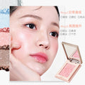 Makeup novo hengyao rongguang single color eye shadow powder pearlescent flash fine shimmer stereo brightening highlighter powder multi-purpose in one plate