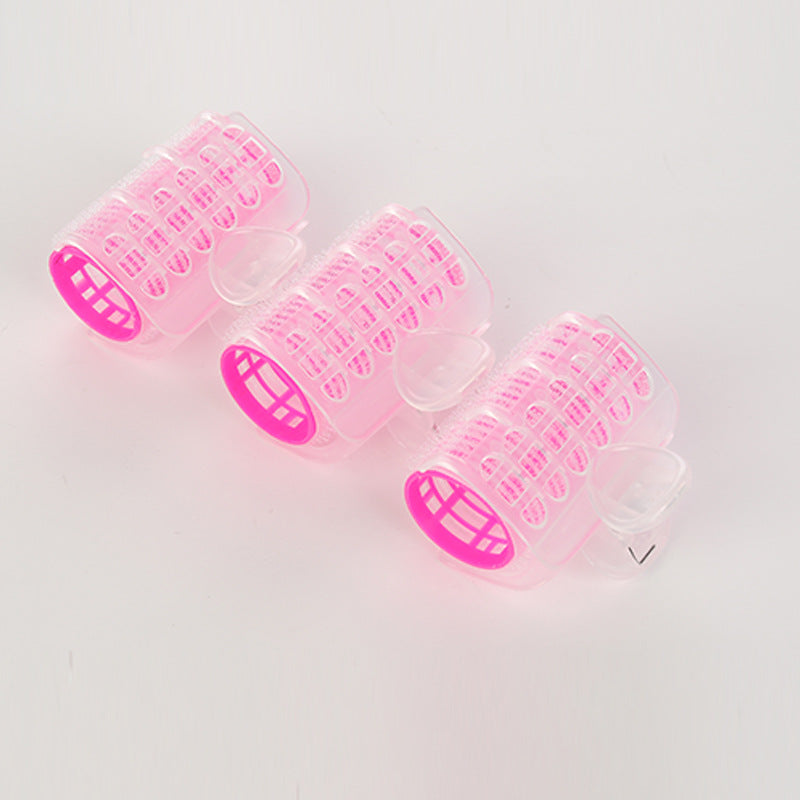 Curly hair lazy figure eight bangs curling barrel air fixed inner buckle self-adhesive popular clip 3 pack wholesale