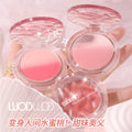 Wodwod light sensing bright gradient blush nude makeup nature highlight brightening contouring vitality girl matte rouge