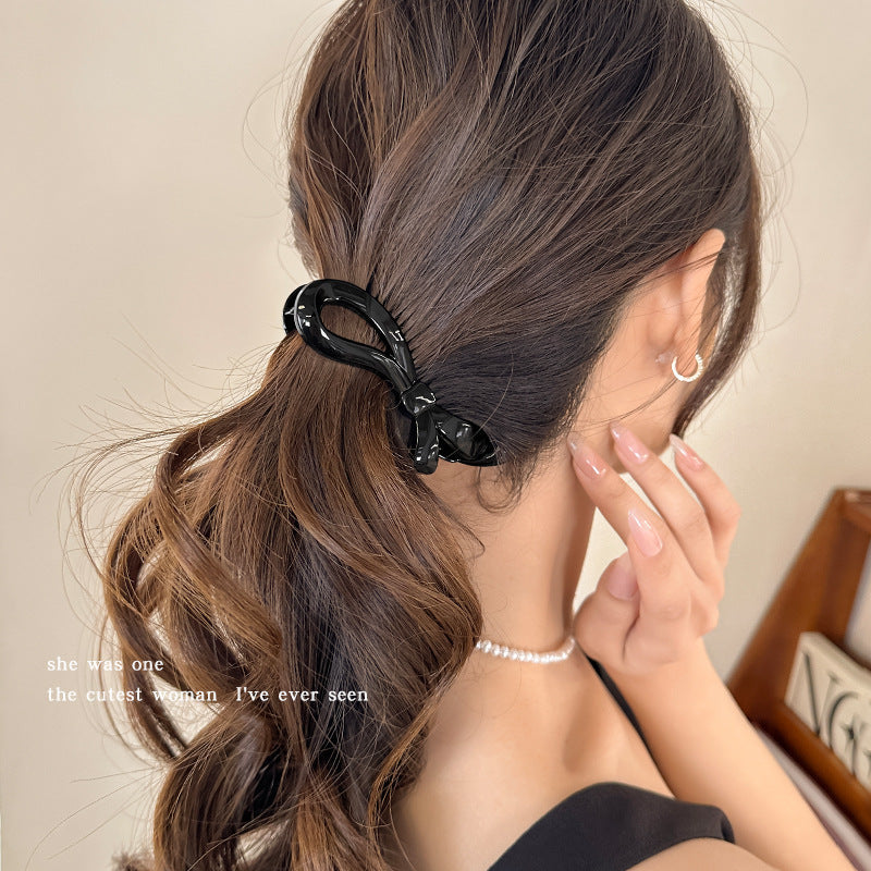 Banana clip vertical clip high ponytail clip for women korean medium non-slip hair clip hairpin popularelegant gripper hair accessories