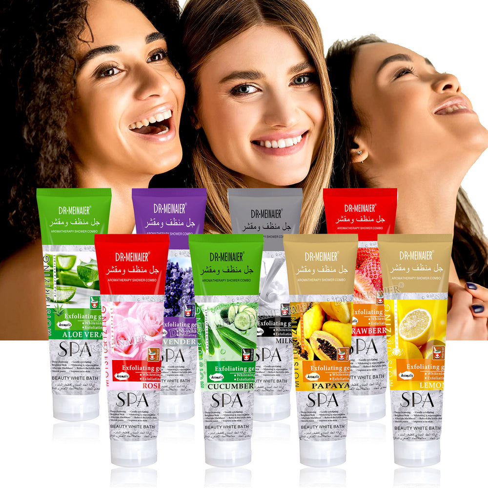gentle exfoliating eraser dead skin facial body deep cleansing pores rejuvenating scrub gel