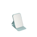 Portable folding mirror for men - compact, drop-proof, and perfect for dorms, offices, and desktops. stands freely for easy makeup application