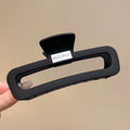 ~oval letters matte black-13cm