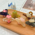 Sweet heart hair clip - cute side/front hair clip for women - summer hair accessory for bangs