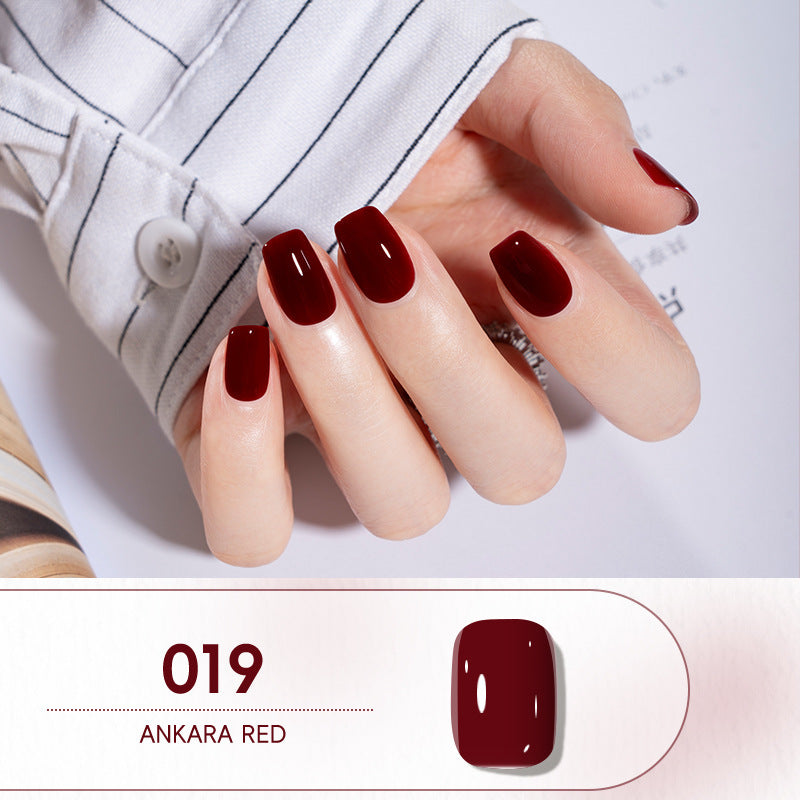 Kudan pure english cross-border special water-based nail polish no baking long-lasting quick-drying peelable 10ml polish