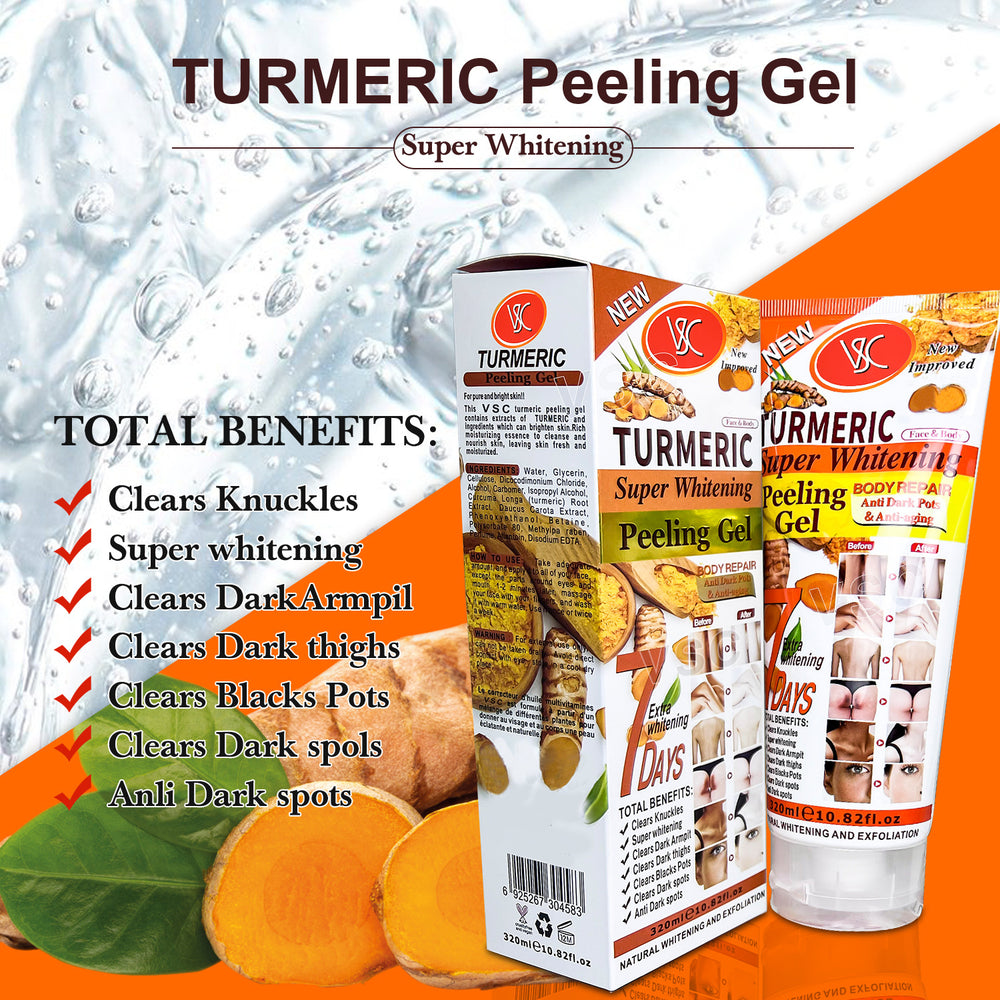 turmeric exfoliating gel peeling gel joint blackening cleansing dead skin turmeric peeling gel 320