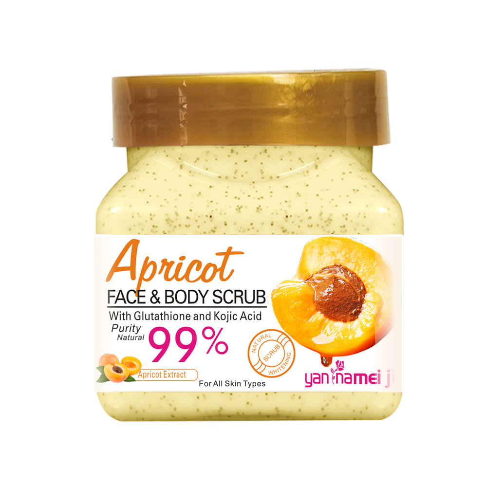 fruit scented bath salt, whole body exfoliating chicken skin square bottle scrub, deep cleansing bath mud rub 500g