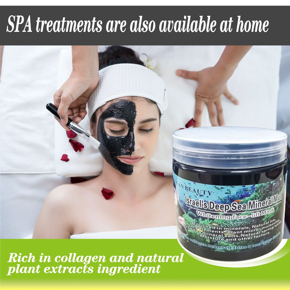 facial mask deep sea mud peel-off mask to remove blackheads and acne mask mud moisturizing night cream factory wholesale