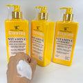 vitamin c turmeric body lotion niacinamide brightening skin tone mild moisturizing lotion 444ml export wholesale