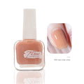 Nail polish manicure shop no-bake quick-drying long-lasting non-tearable fall and winter water-based non-peelable transparent nude nail polish