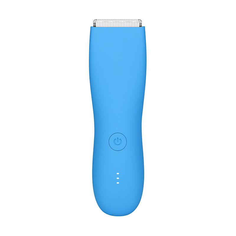 Electric men's private parts shaver, full body washable pubic hair trimmer, temu body hair shaver