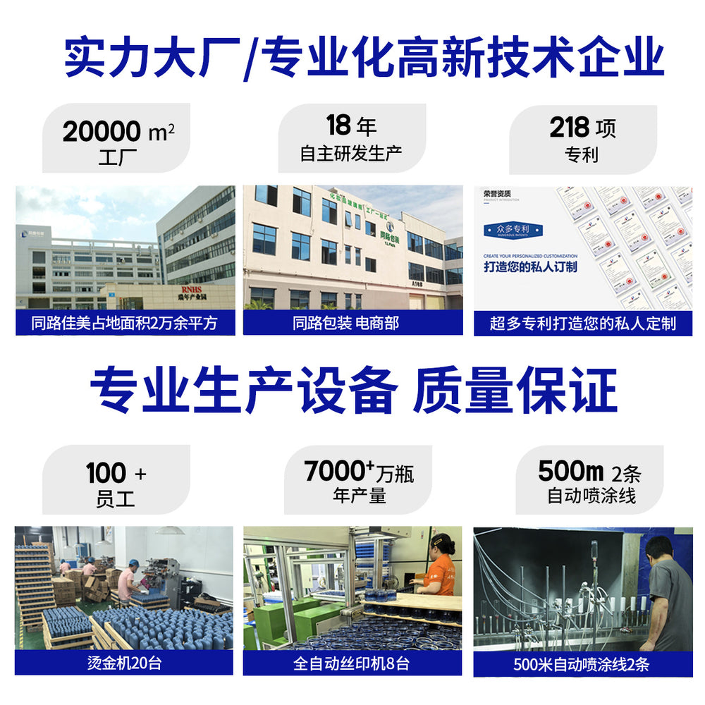 Ready-to-ship, thickened square serum bottle, 30ml foundation bottle, bb cream, primer, sunscreen, cosmetic pump glass bottle