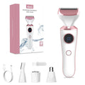 Five-in-one multifunctional shaver, women's hair removal device, electric hair removal device, armpit shaver, private parts hair removal knife