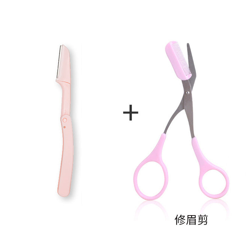 New arrivalsecurity type foldable eyebrow trimmer eyebrow anti-scratch special eyebrow shaving eyebrow trimmer beginner eyebrow trimming tool