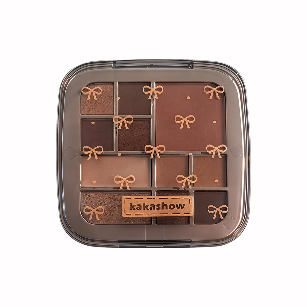 Kakashow all-in-one makeup palette: your one-stop shop for flawless looks - includes highlighter, eyeshadow, contour, and blush