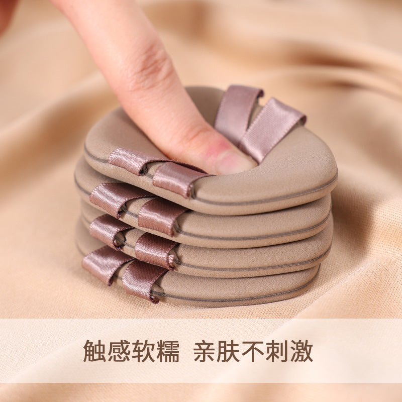 Thickenedsoft double ribbon air cushion puff dry and wet dual-use makeup application and easy to eat powder double bandage makeup puff