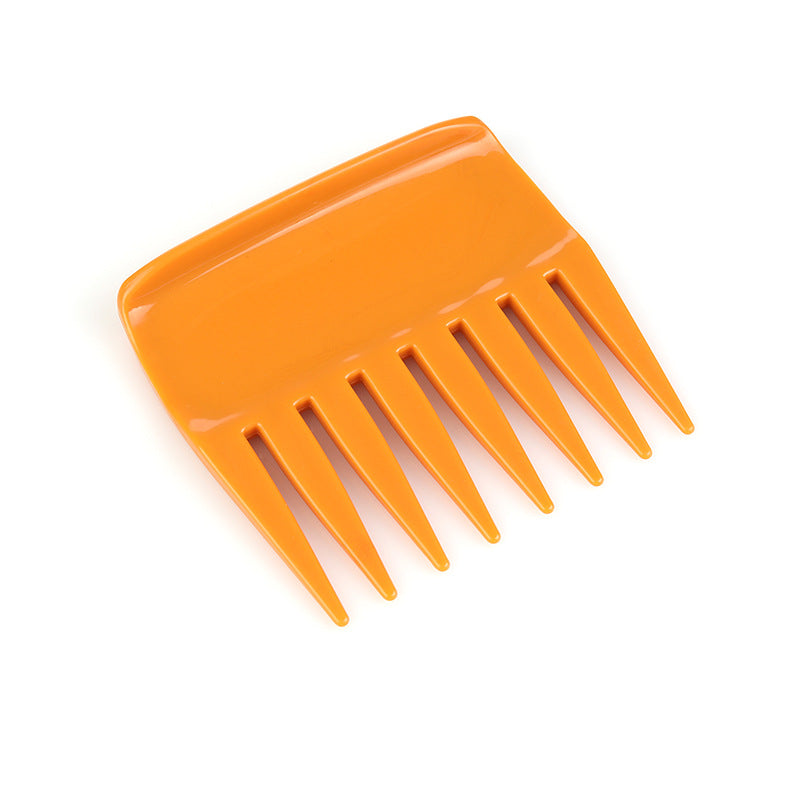 Men's airplane head, big back head, oil head styling handy gadget, wide tooth comb, big knife comb, retro texture styling oil head comb