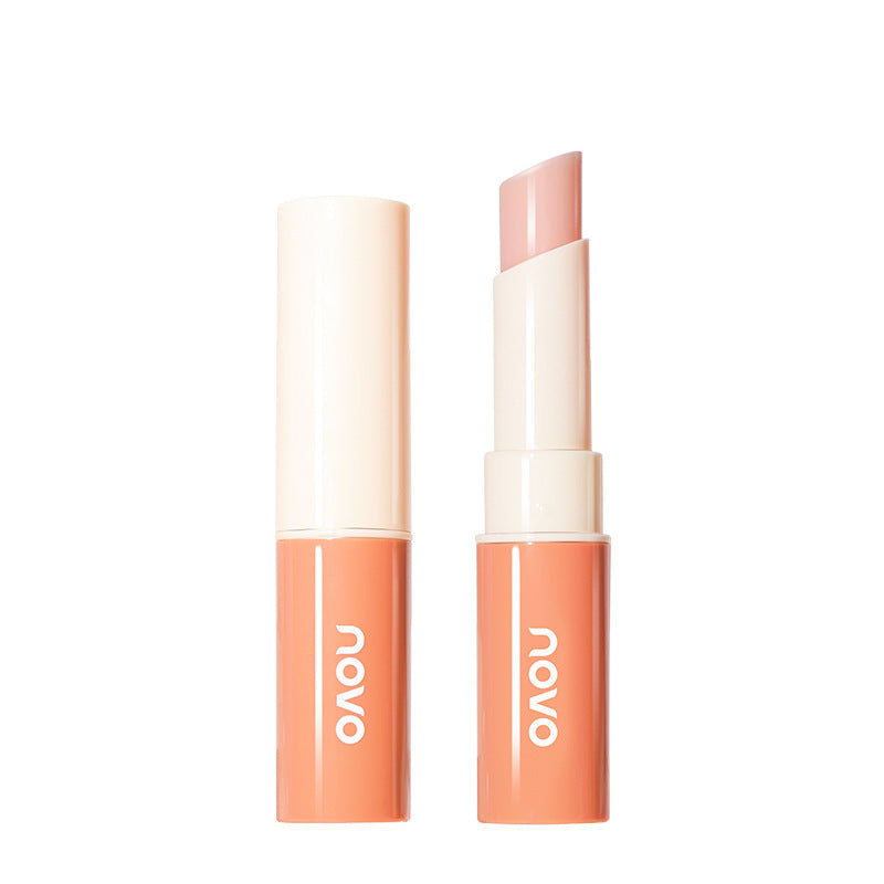 Novo colorful makeup: transformable lipstick - hydrating, moisturizing, exfoliating, reduces lip lines, warm-sensitive color changing lipstick