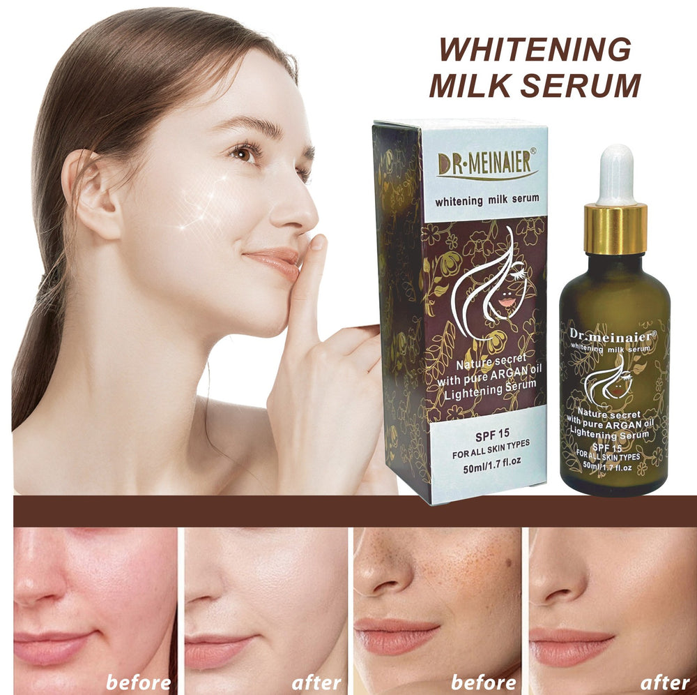 natural argan oil brightening protective liquid moisturizing milk serum milk serum essence milk 50