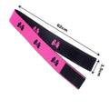 3.5cm wide wig band with headband edge fixing hairband elastic band velcro adjustable headband wig band