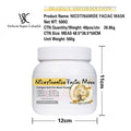 rose soft mask powder moisturizing and hydrating bottled facial mask powder factory processing export wholesale 500g