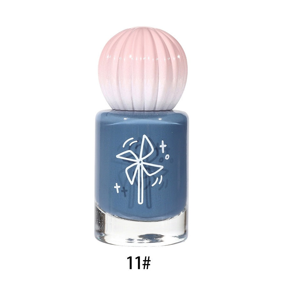 Bk nail polish - oil-based, peel-off, no-bake, quick-drying, colorful bottles - brick & mortar, student nail polish, summer new arrivals