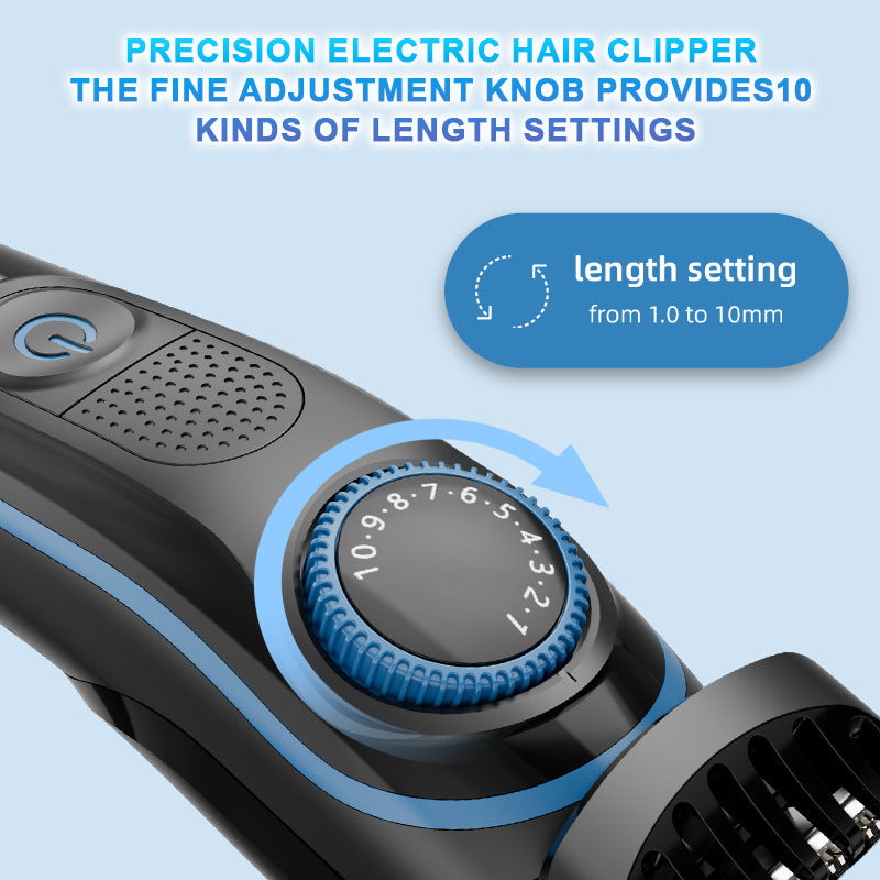 exclusive five-in-one washable hairdresser electric hair clipper for home multi-function electric clipper rechargeable set