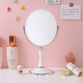 Cosmetic mirror desktop dressing mirror beauty double-sided magnifying glass beauty mirror student desktop storage for home home mirror