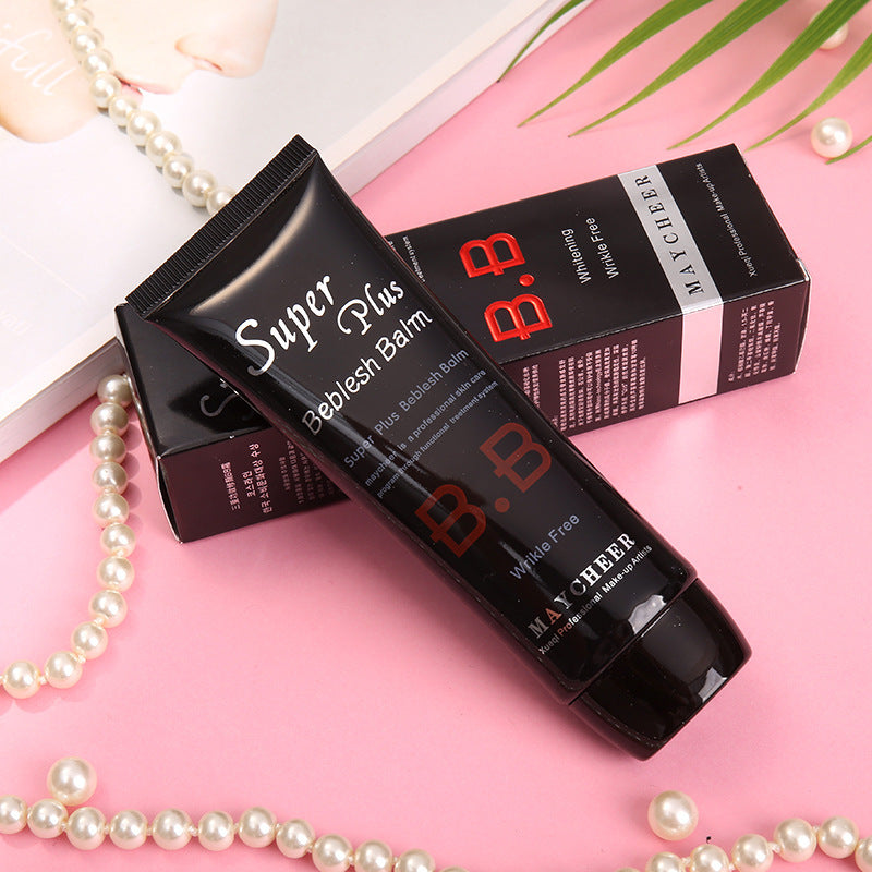 Maycheer triple action bb cream 60ml - hydrating, moisturizing, and concealing for a flawless nude look